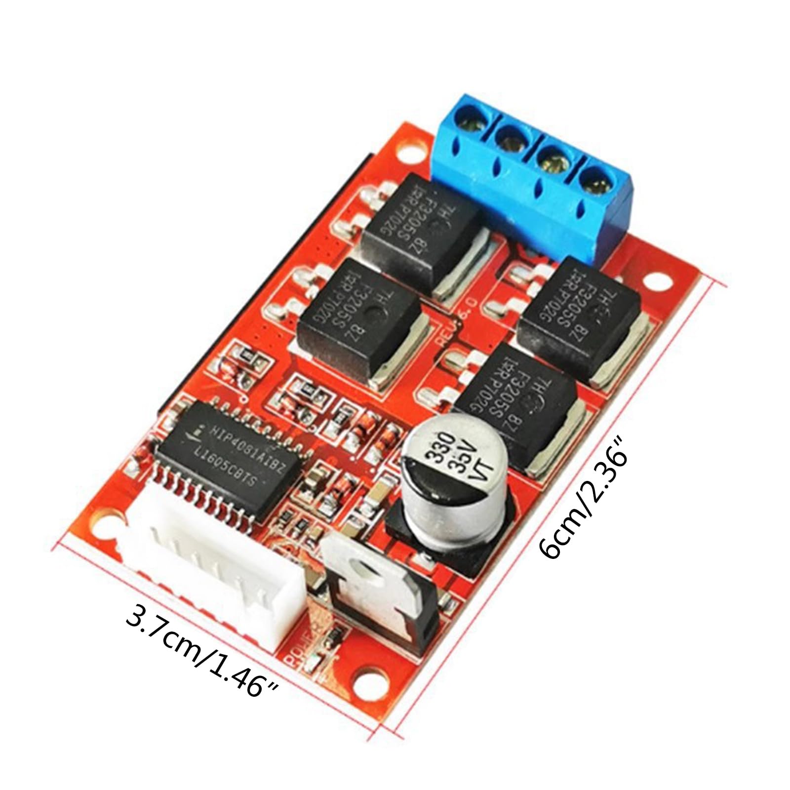 AA08 450W20直流电机驱动器H桥模块12–36V
